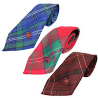 Welsh Tartan Ties