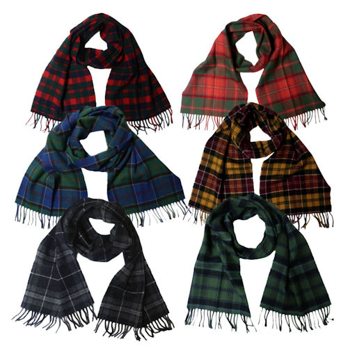 Scottish District Wool Scarves