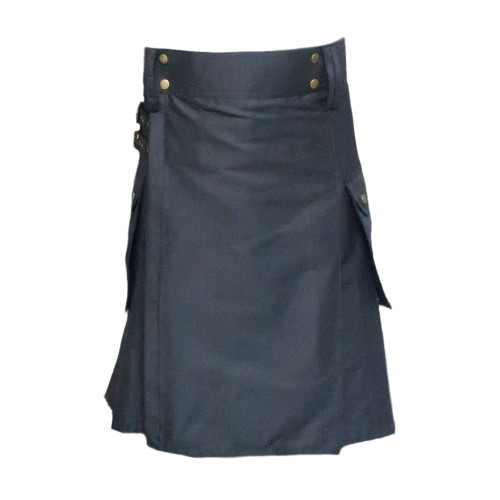 Dark Grey Utility Kilt